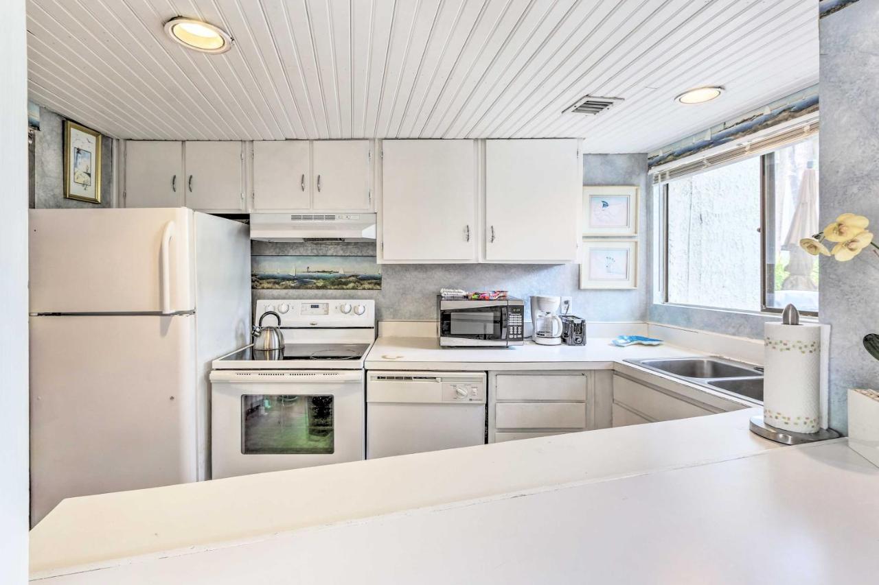 Hilton Head Island Townhome Patio, Walk To Beach Esterno foto