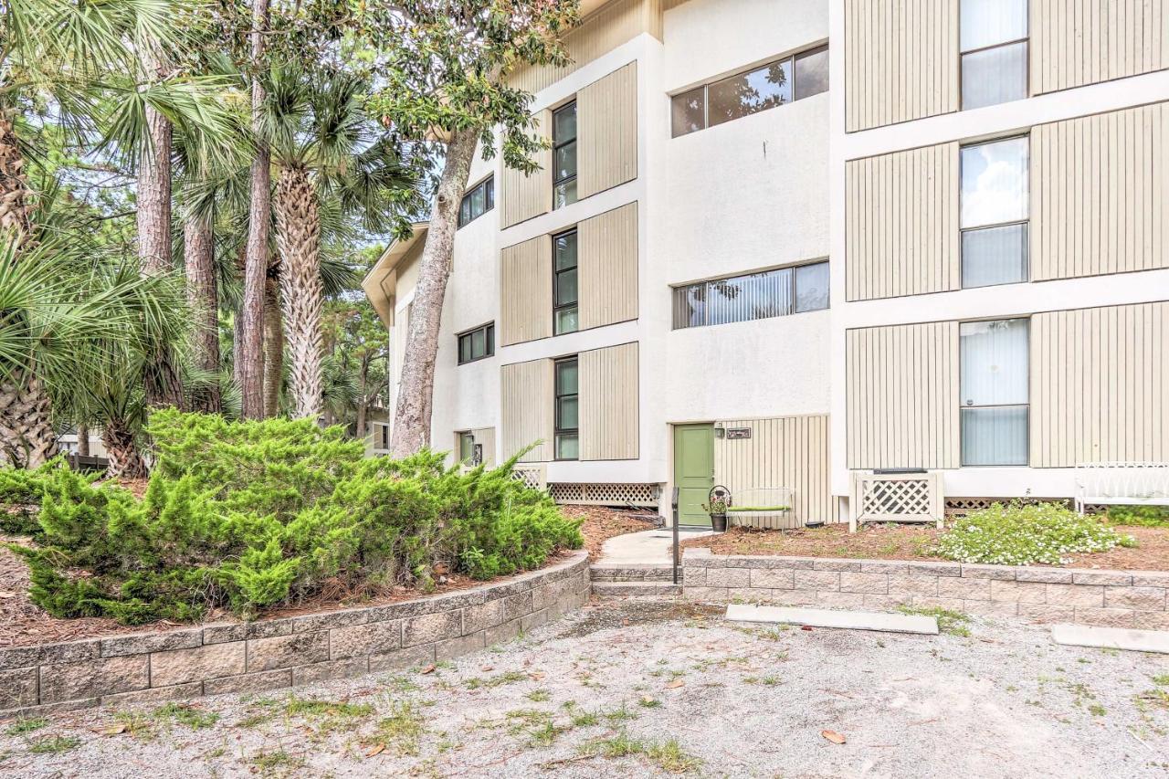 Hilton Head Island Townhome Patio, Walk To Beach Esterno foto