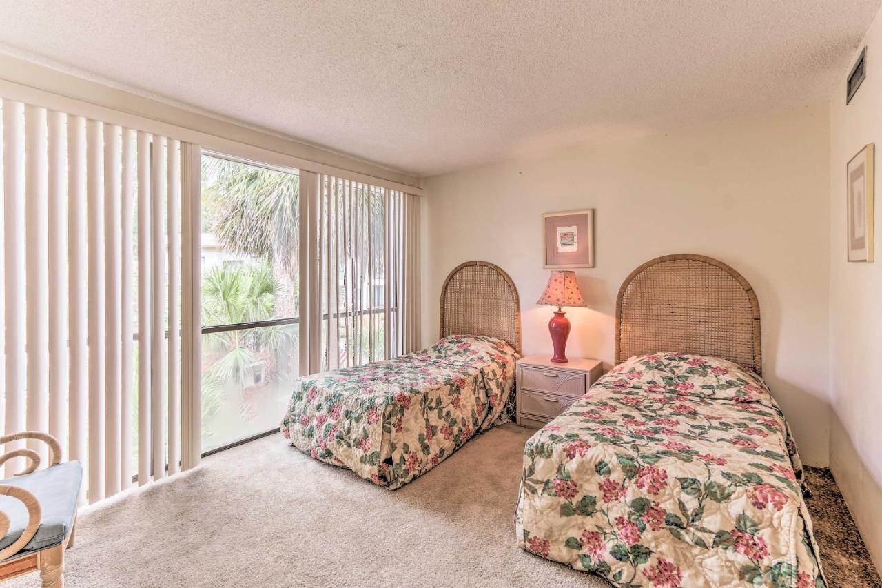 Hilton Head Island Townhome Patio, Walk To Beach Esterno foto